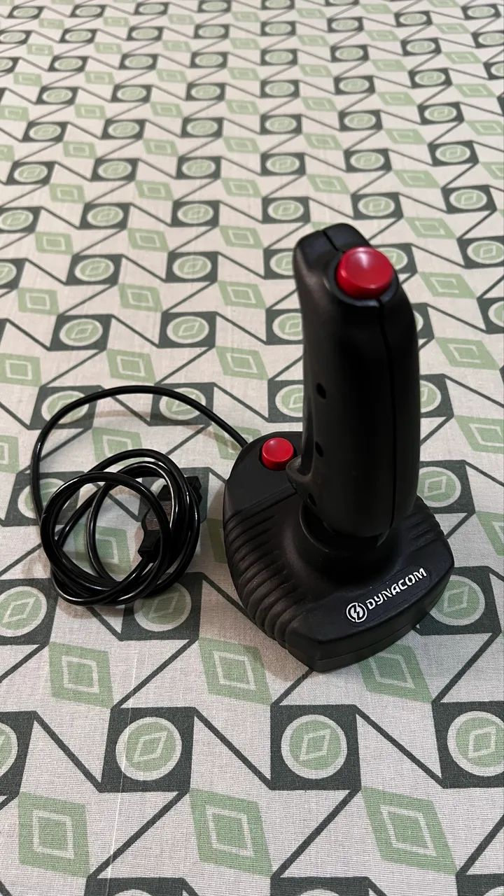 Joystick Dynacom para Atari 2600 Original DB9 Retrô Funcionando