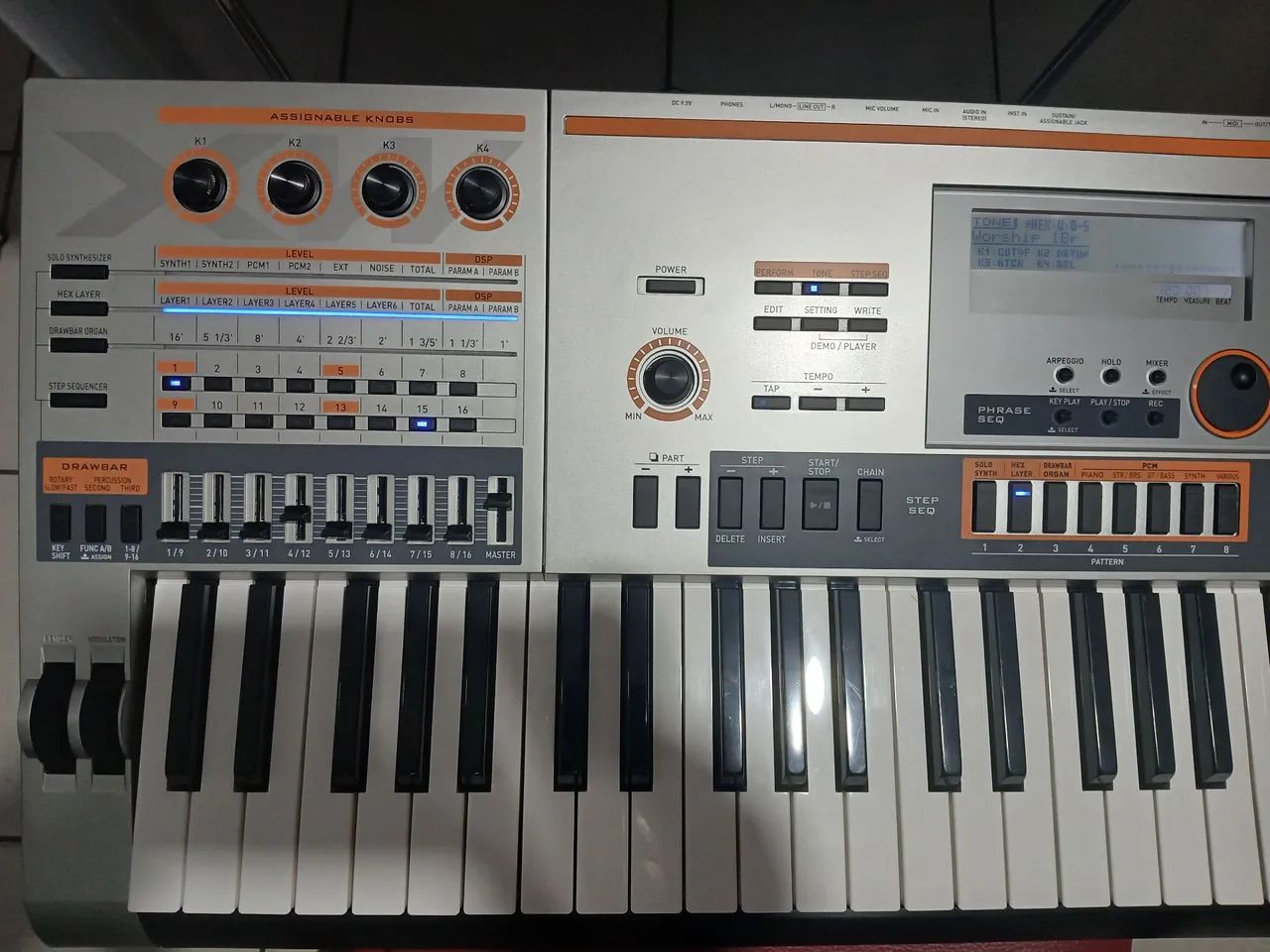 Sintetizador Casio XW-P1 Impecável - Pouquíssimo Uso, Timbres