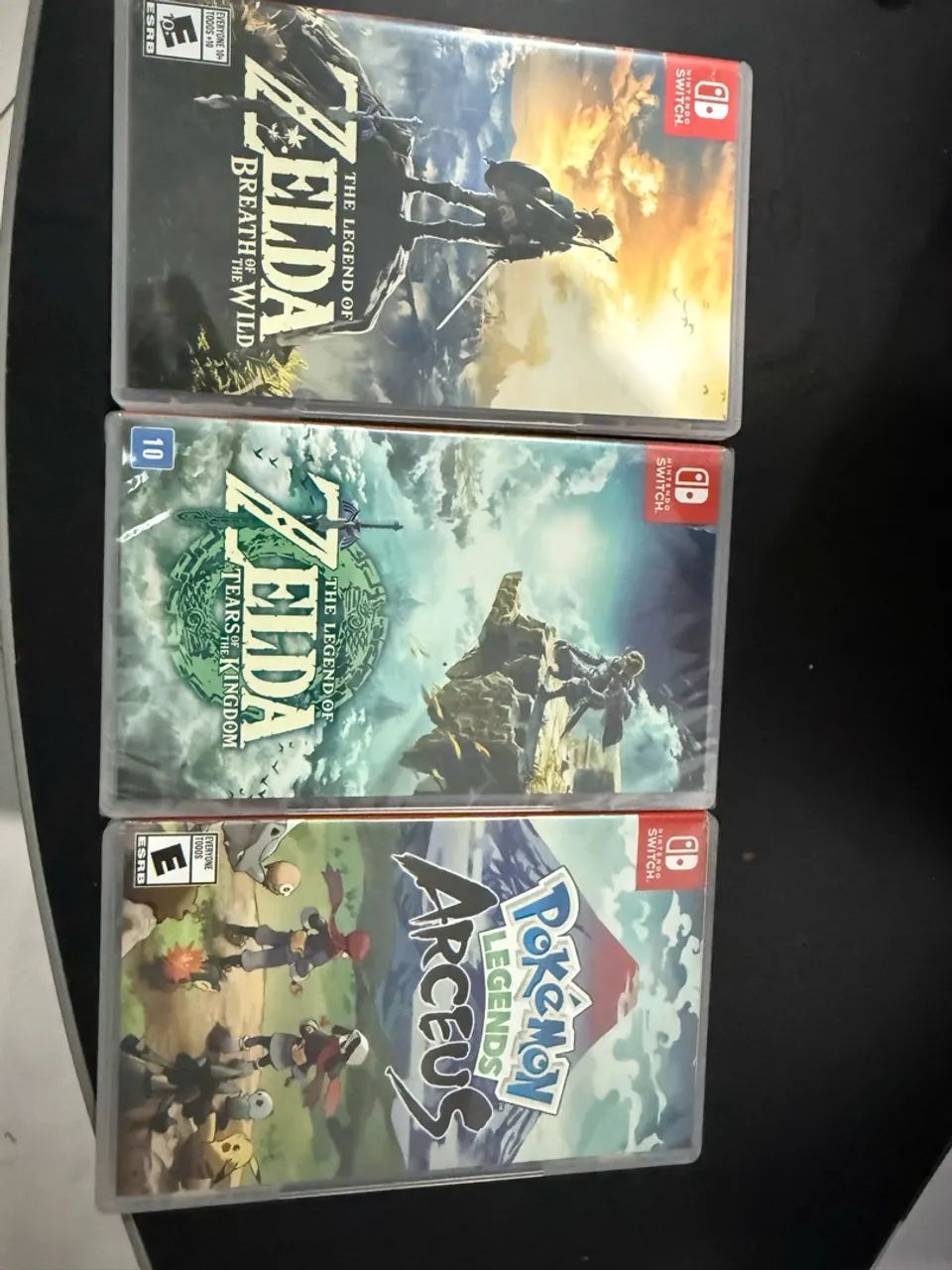 Nintendo switch OLED com jogos 