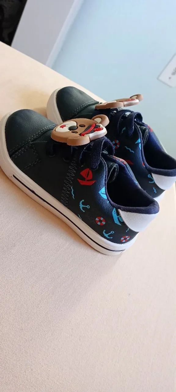 Sapatênis infantil menino tamanho 23 - Foto 3