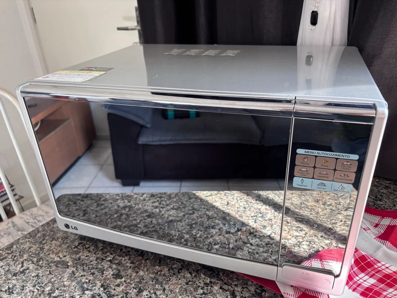 Microondas LG inox com Grill - Foto 4