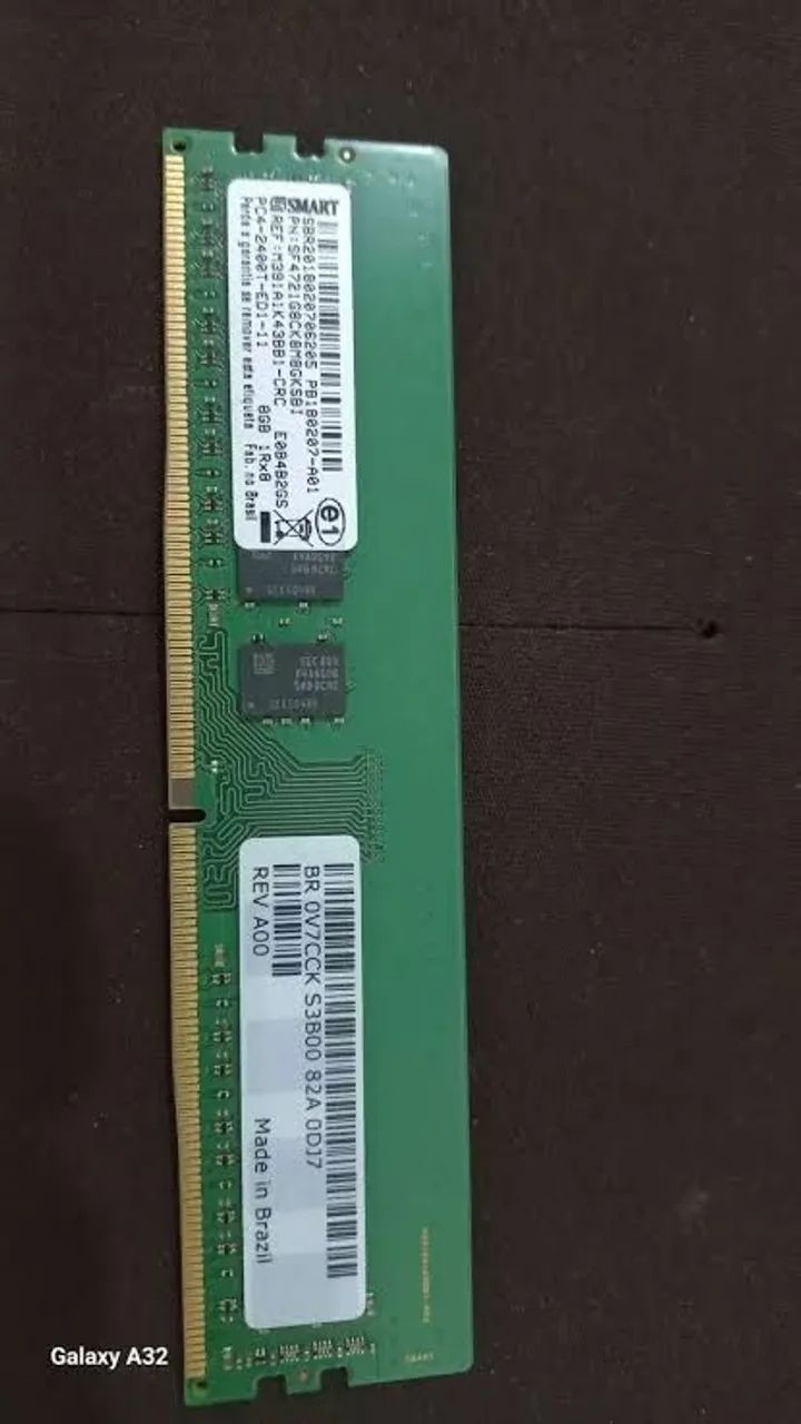 Memória RAM 08 GB 2400 00 Pc desktop 