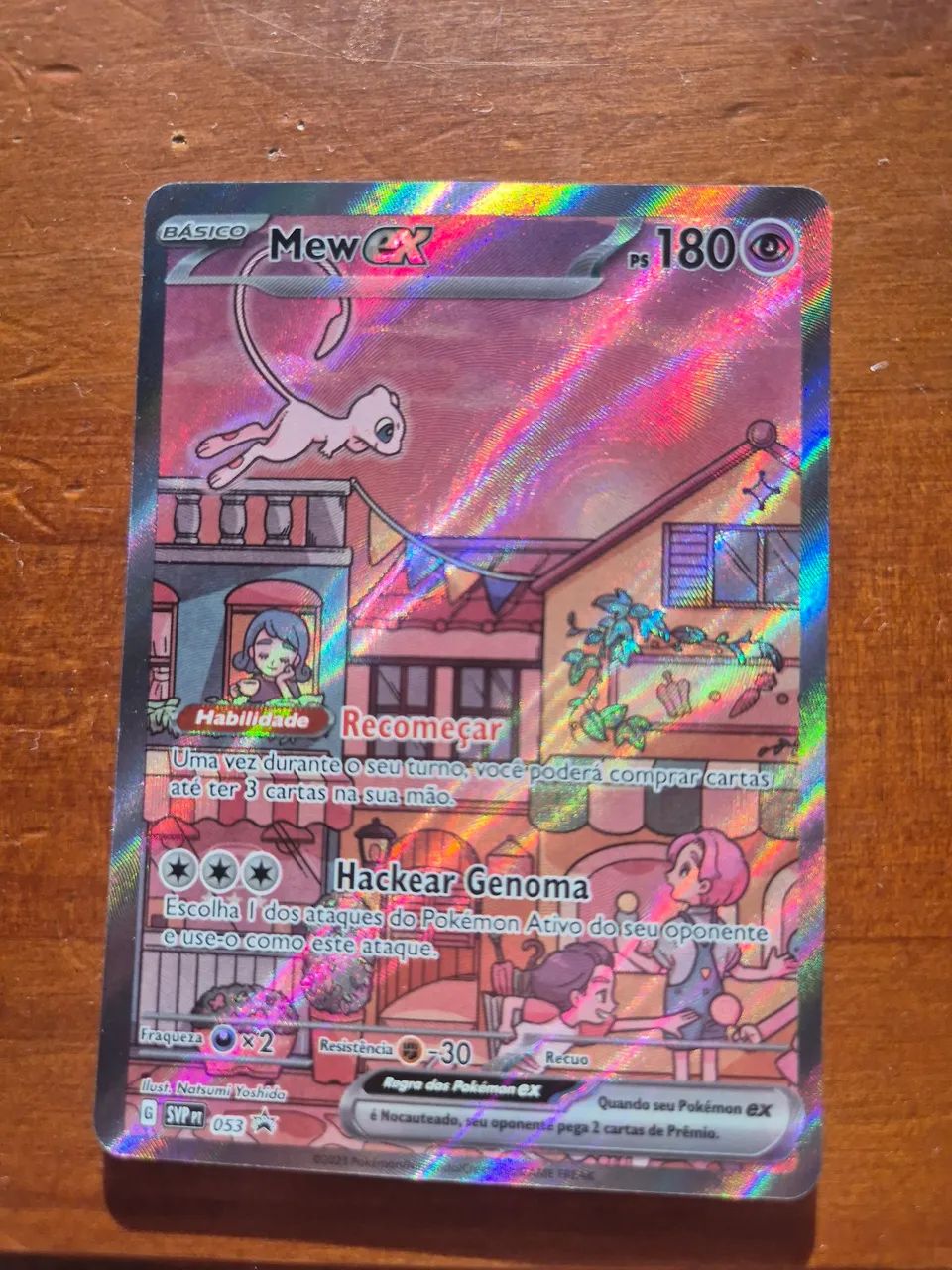 Carta mew ex rara pokemon - Hobbies e coleções - Jardim do Castelo