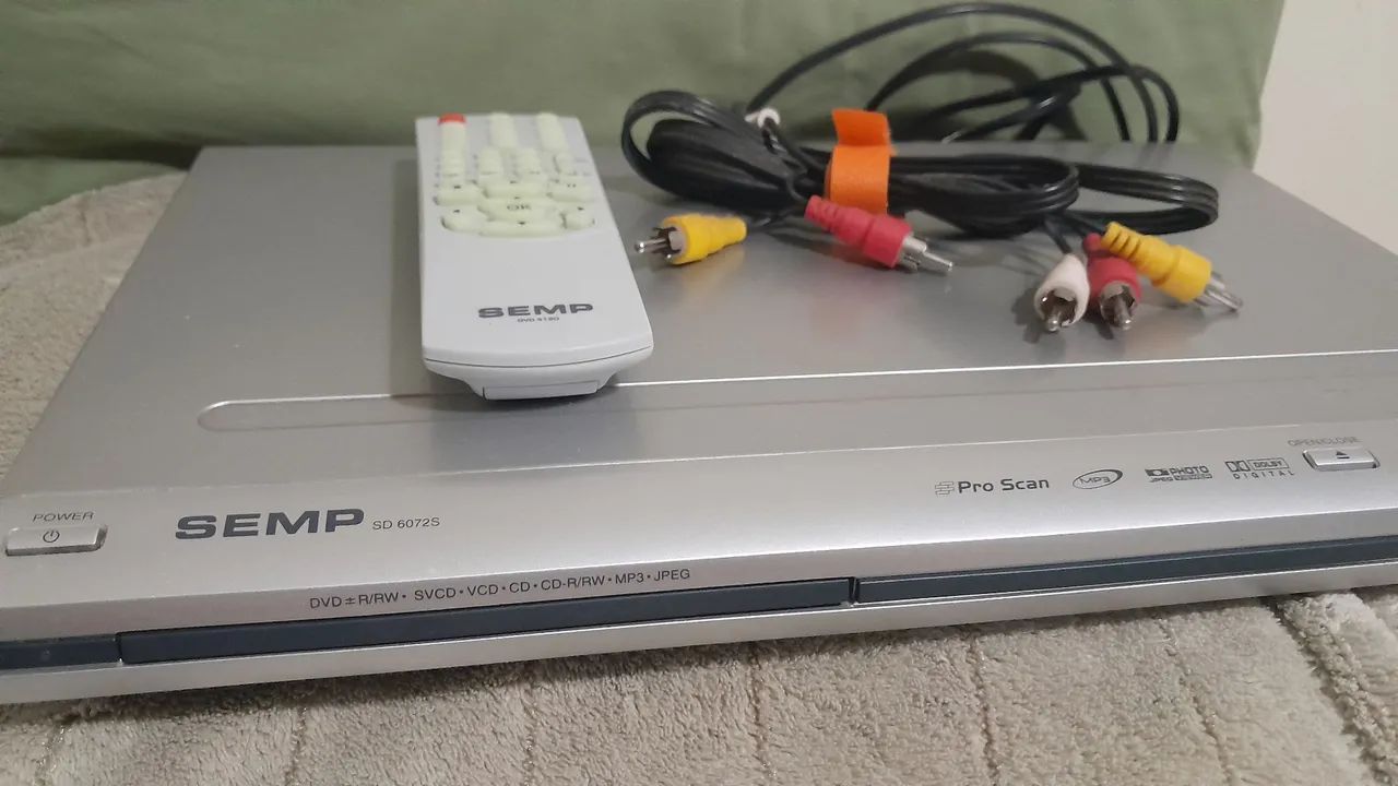  DVD Player Semp SD-6072S Bivolt  - Foto 2