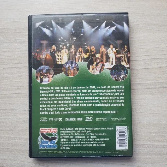 DVD Voz da Verdade - Filho de Leão - Foto 2