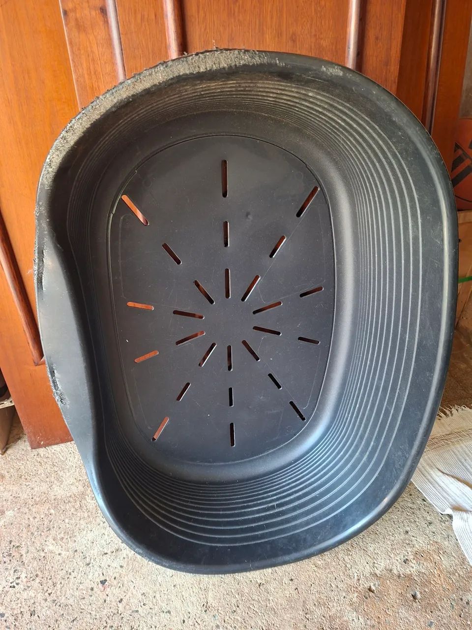 Cama de cachorro grande de plástico 