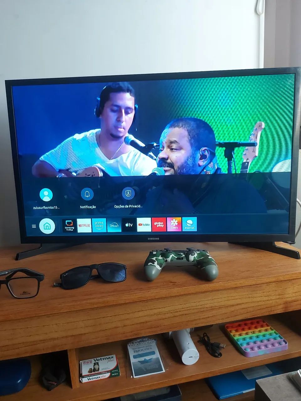 Smart tv Samsung Tizen 32 polegadas