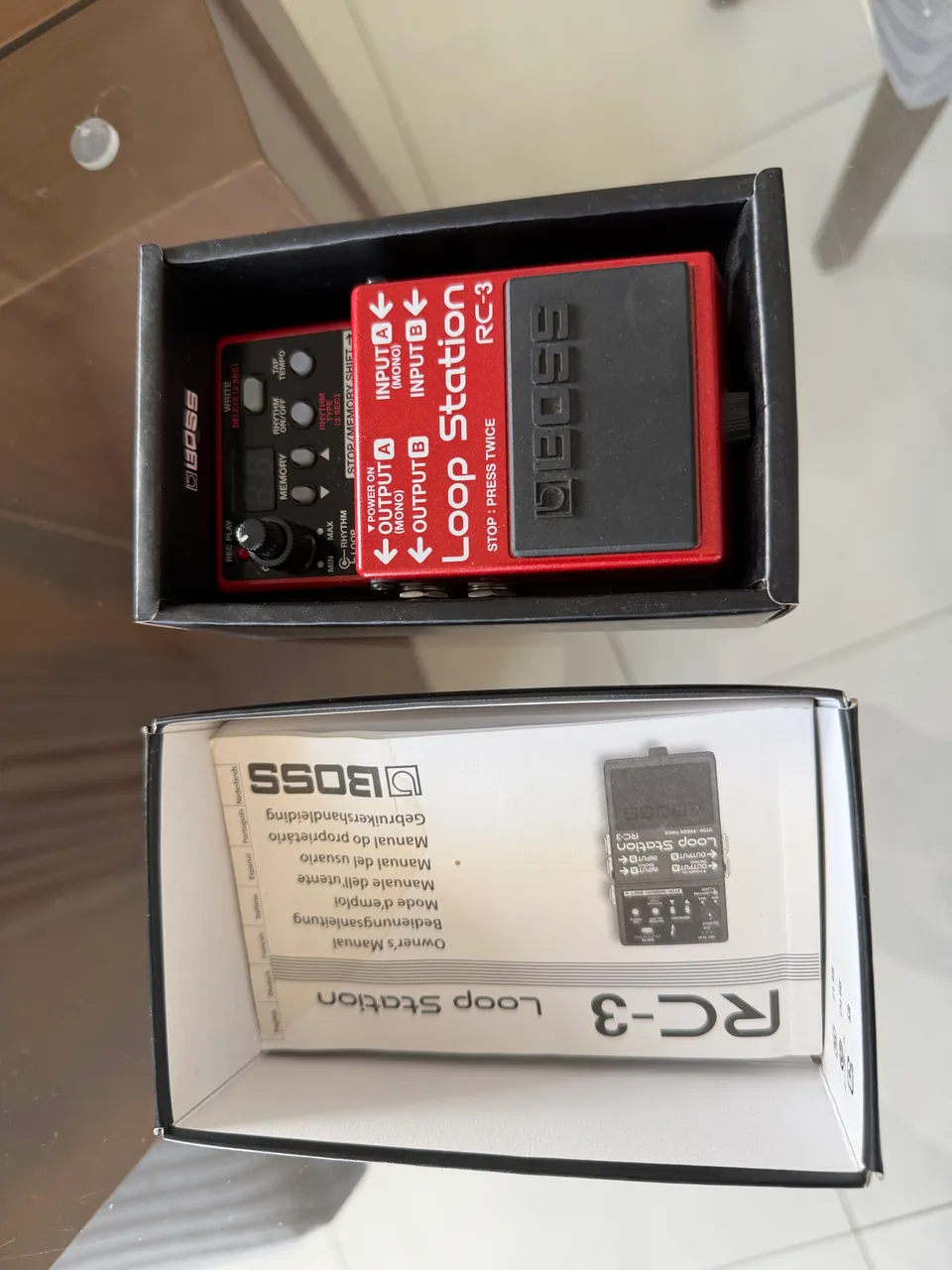Pedal loop station boss rc3 - Instrumentos musicais - Jardim