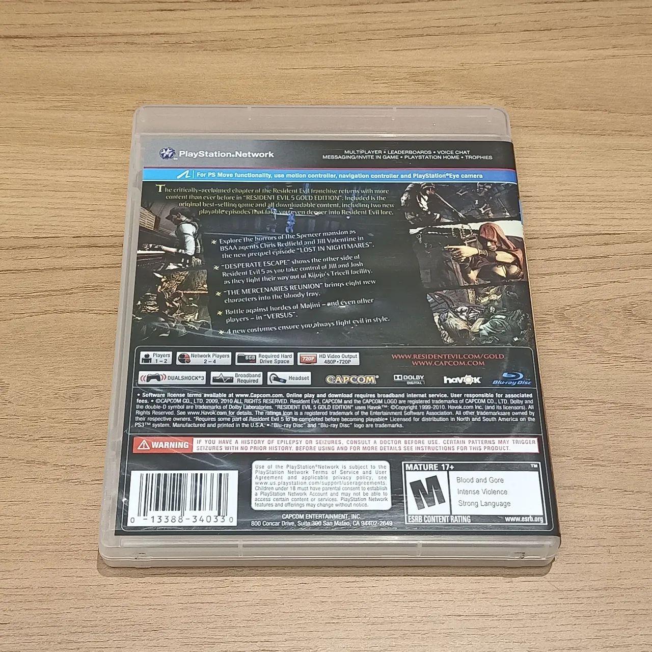 Resident Evil 5 Gold Edition - PS3 - Foto 2