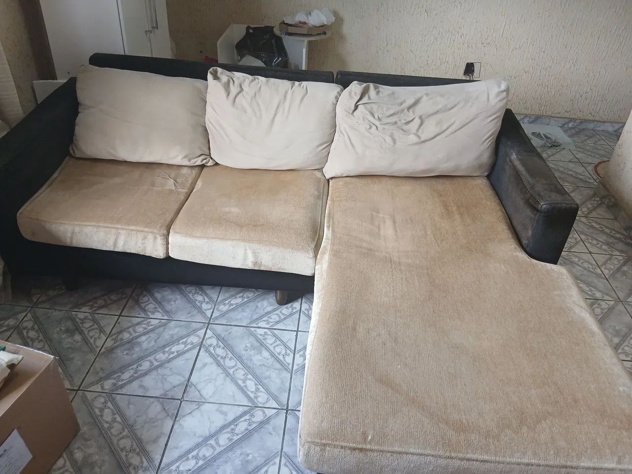 Sofa chamise 3 lugares - Foto 2