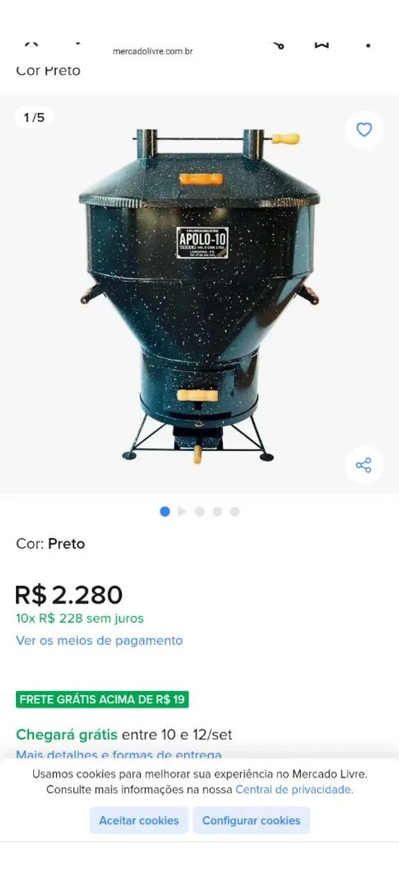 Churrasqueira a bafo apolo