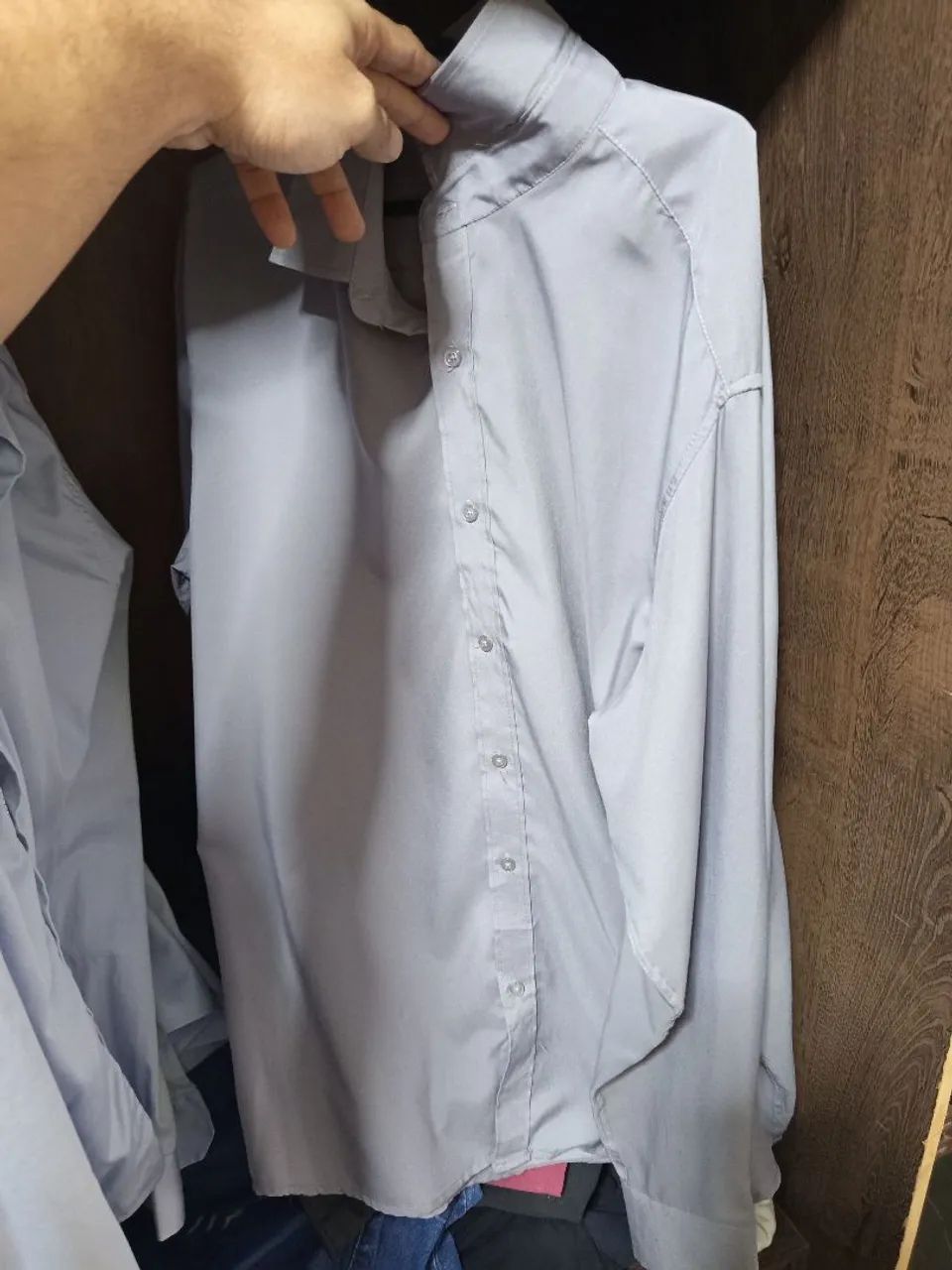 Camisa social cinza nova  - Foto 2
