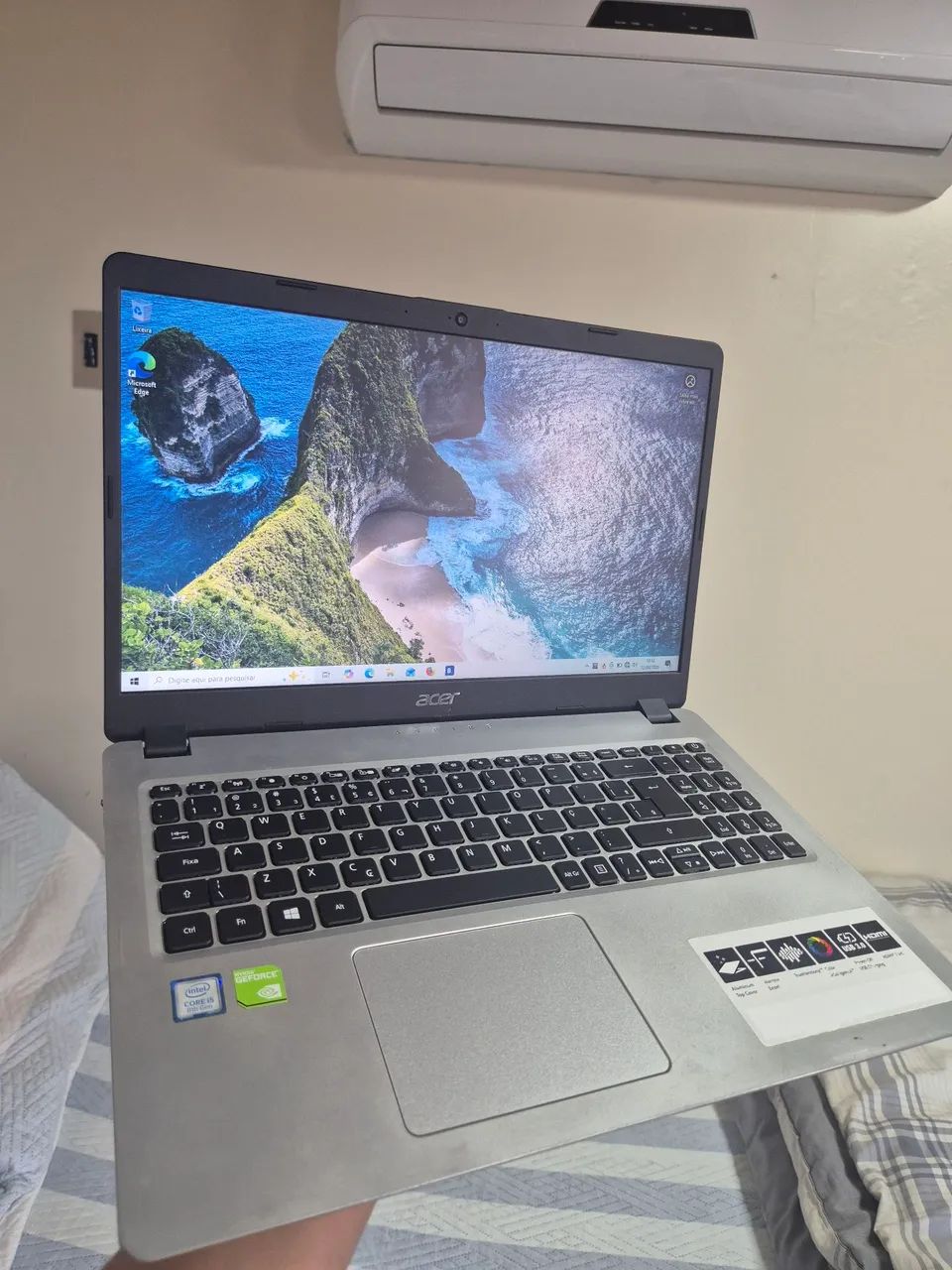 Notebook Acer Aspire 5 I5 8th Placa de video dedicada 8gb ram - Foto 5