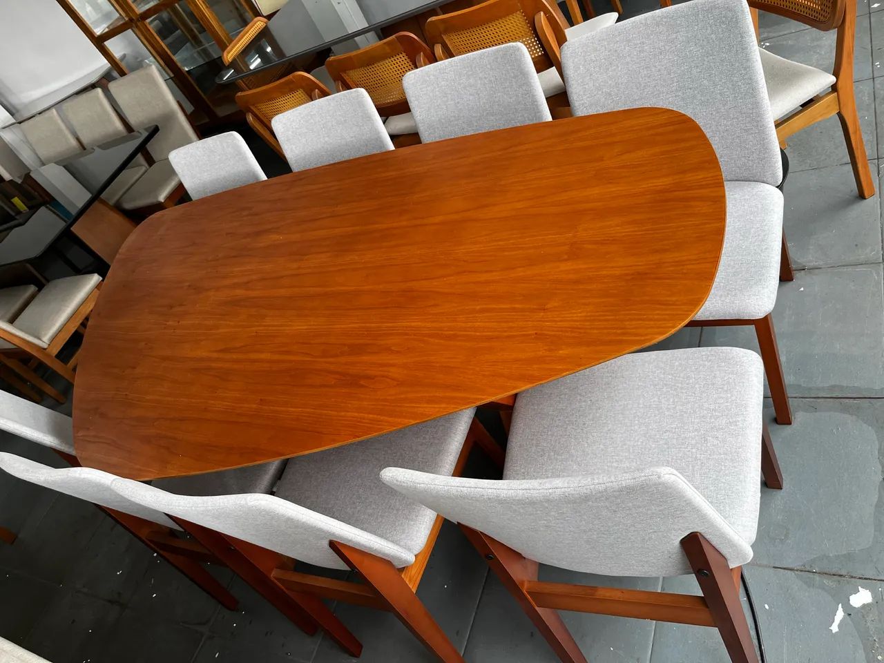 Mesa orgânica madeira  - Foto 3