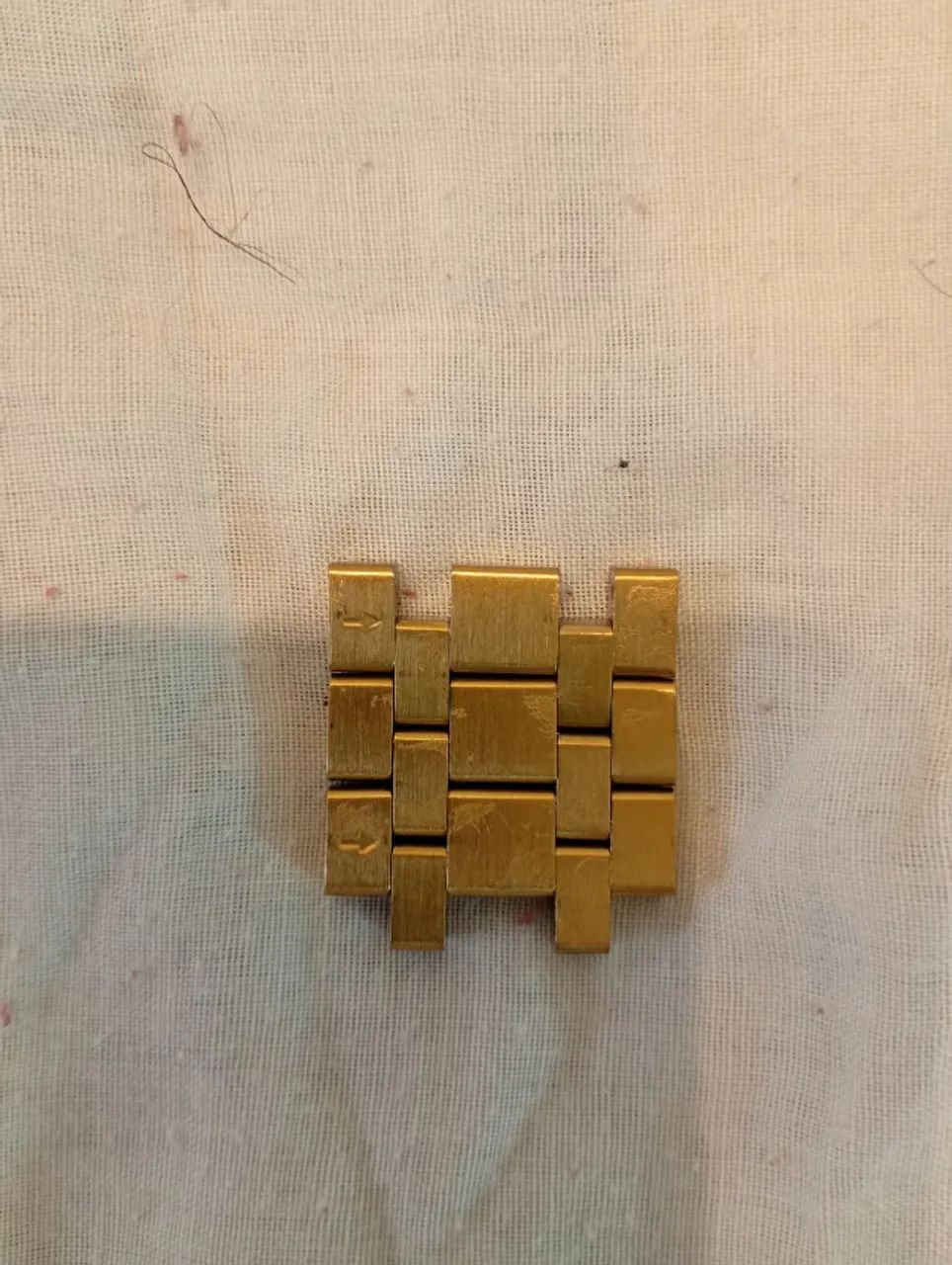 2x Gomos Elos Da Pulseira Do Relógio Invicta Hybrid Dourado - Foto 2