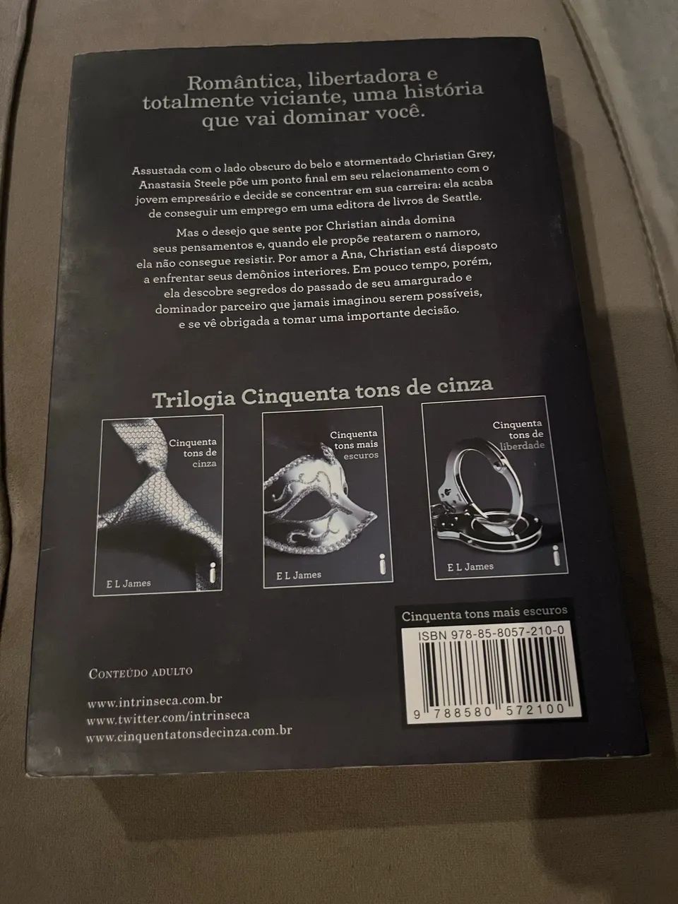 Livro 50 tons  - Foto 2