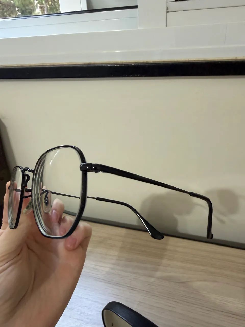 Armação Rayban Hexagonal Optics Preta - Foto 3