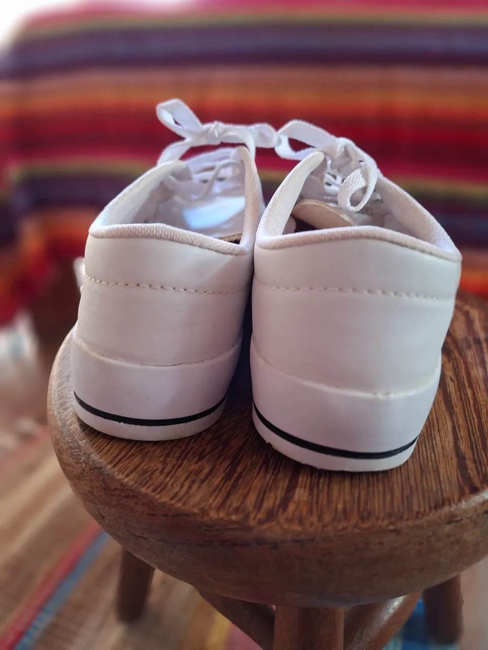 Desapego: Tenis branco casual 36 - Foto 3