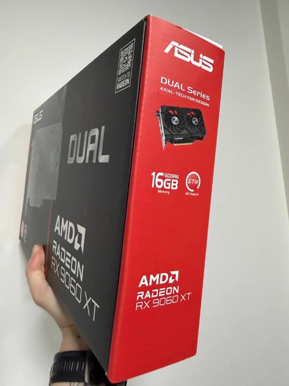 Placa de Vídeo AMD Rx 9060xt 16Gb Asus Dual Fan - @LJCEletro - Foto 2