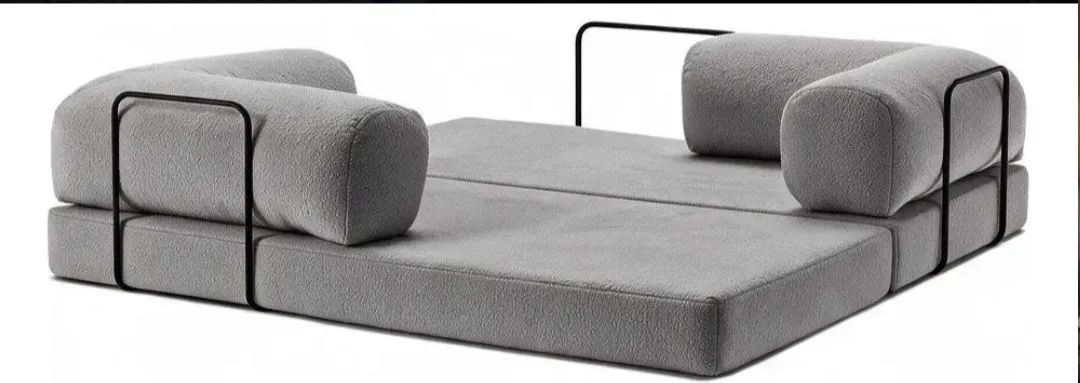 Vendo Sofá Cama Snoo 2 Lugares 1,80m Bouclé Design Moderno - Foto 3