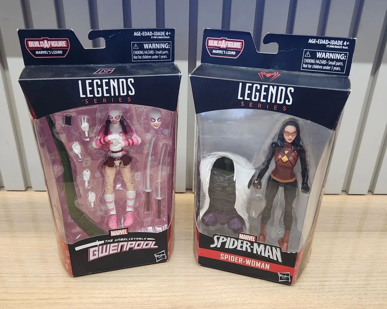 Bonecos Marvel Legends Lizard Series