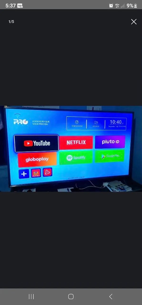 Tv 40 polegadas smart 4k 
