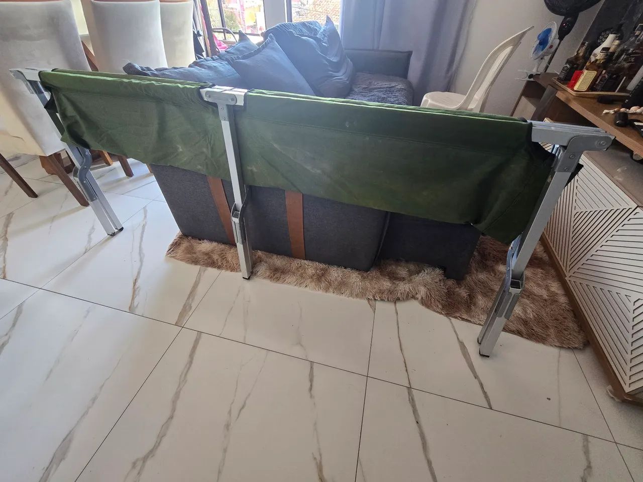 Cama de camping alumínio  - Foto 3