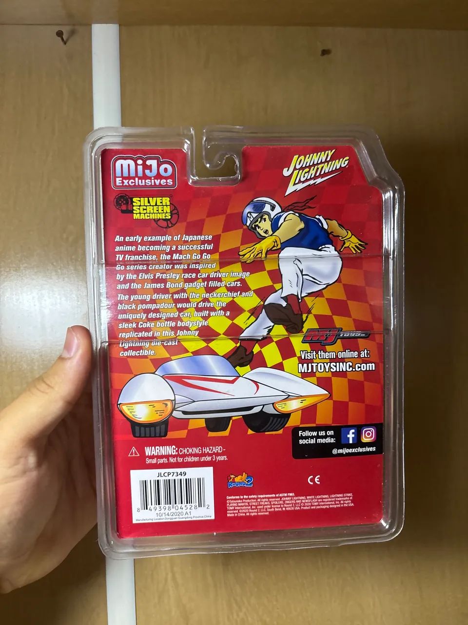 Speed Racer Mach 5 Johnny Lightning MIJO Exclusive raro - Foto 2