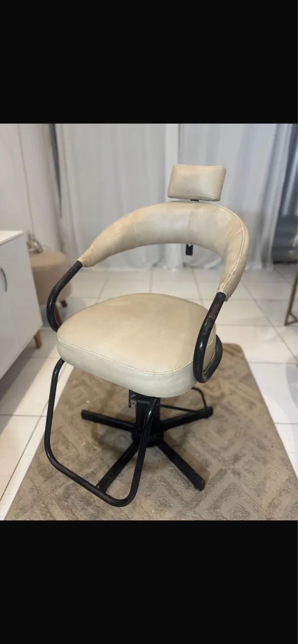 Cadeira de sal ão, cabelo  - Foto 2
