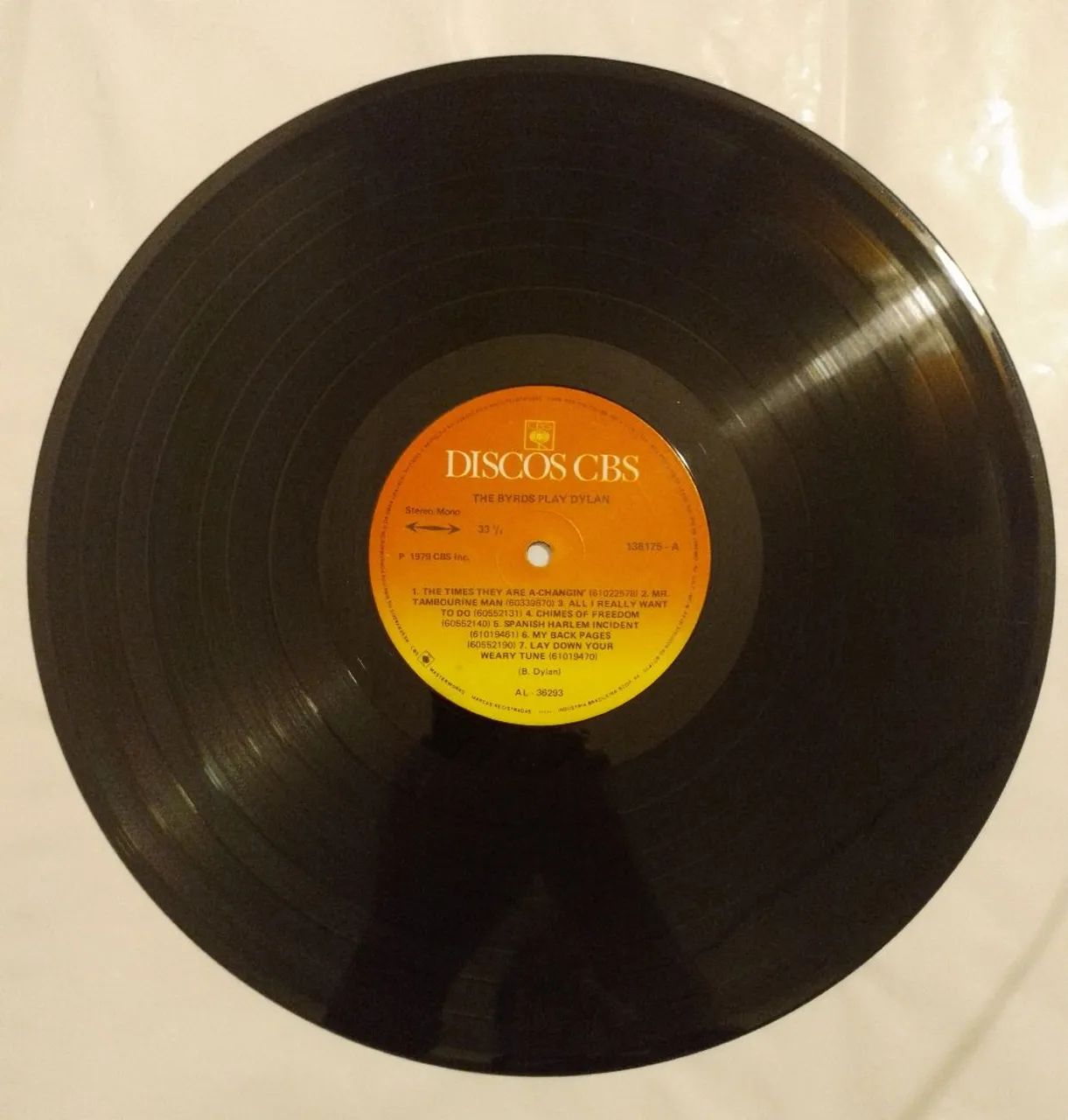 The Byrds Play Bob Dylan LP Disco Vinil (EX) - Foto 3