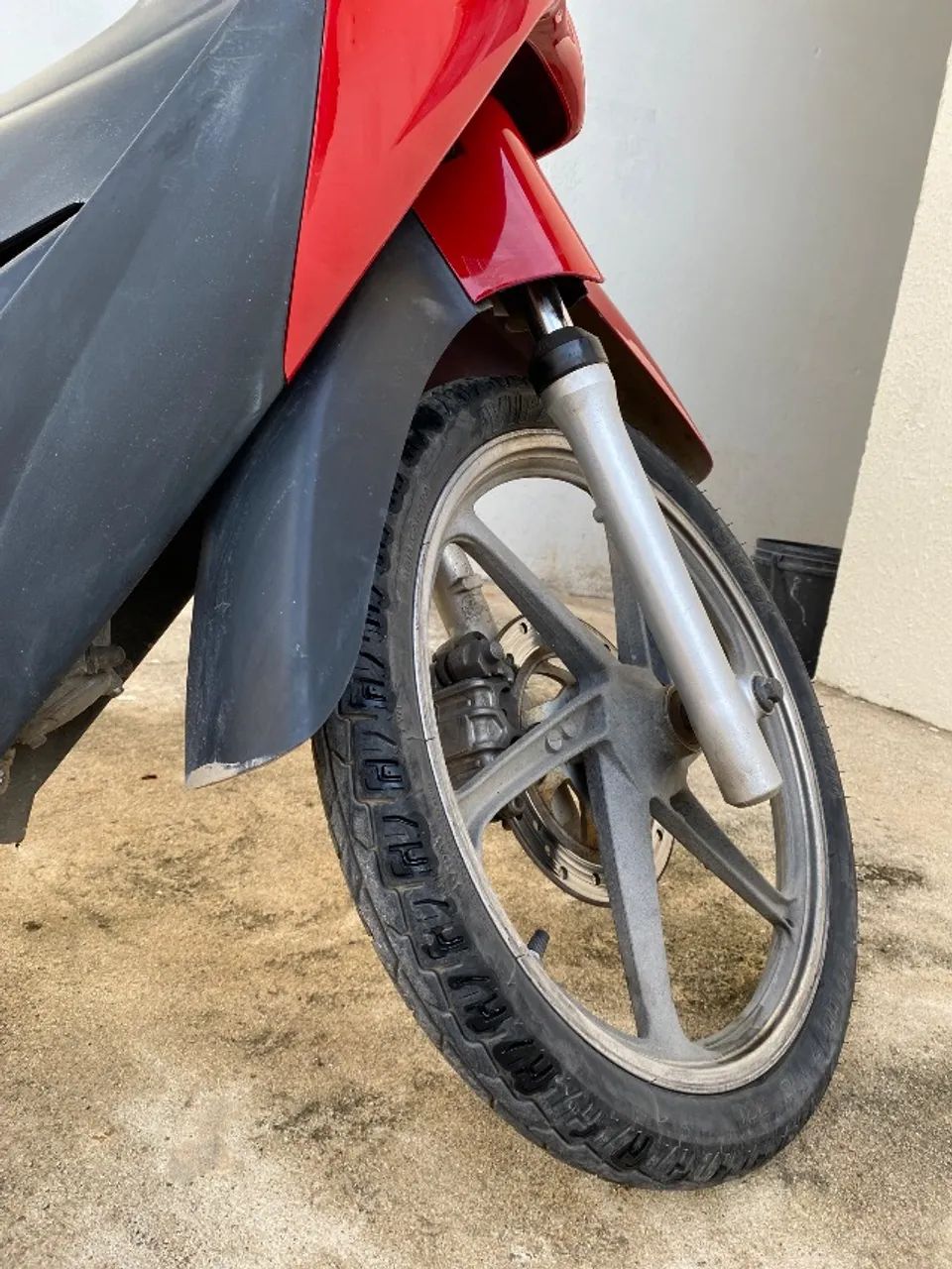 Biz 125 vermelha 2009 - Foto 2