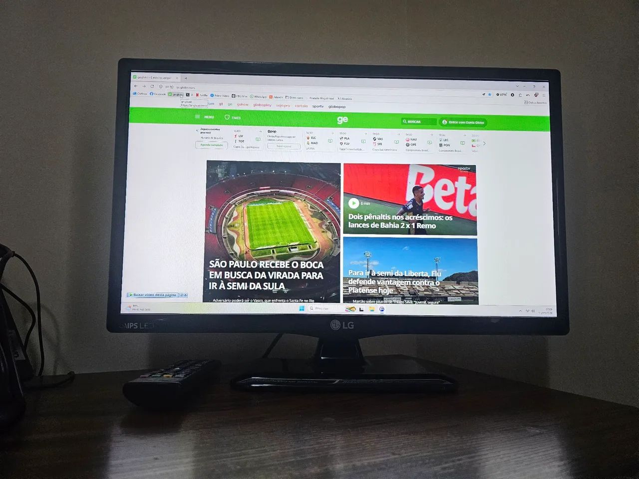 TV/Monitor 21.5 polegadas LG em ótimo estado - Foto 2