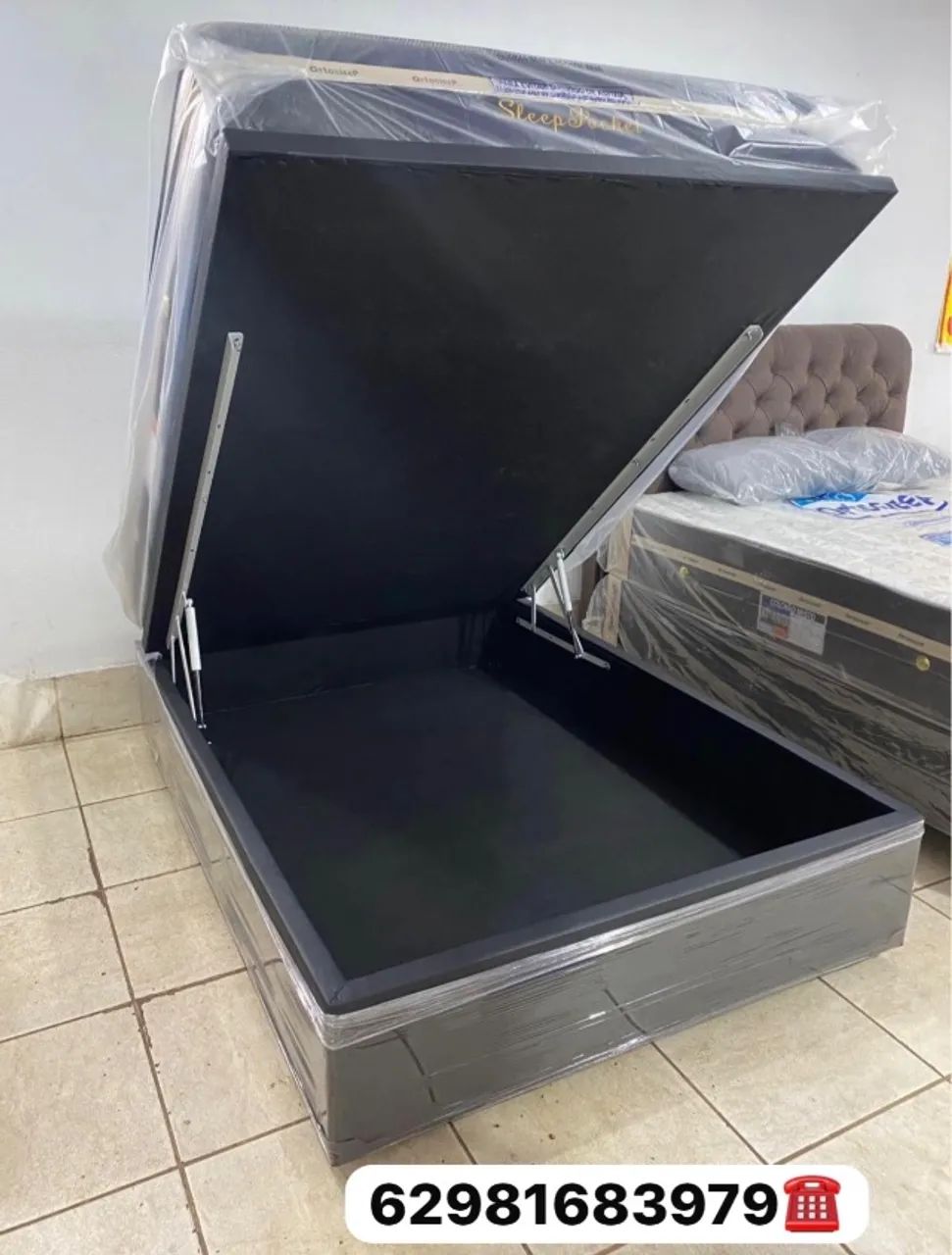 Cama casal nova 