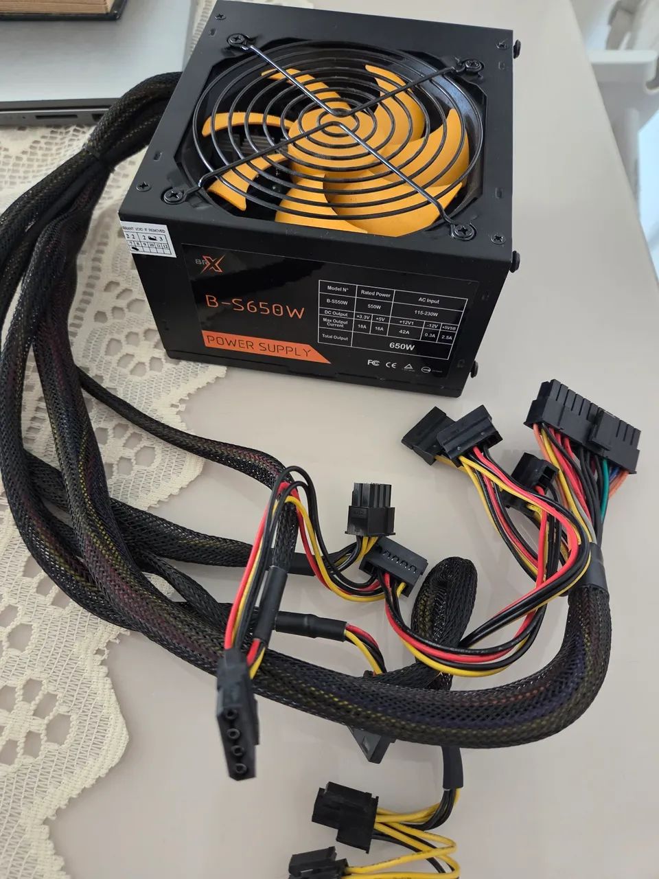 Fonte para PC 650w BRX - Foto 3