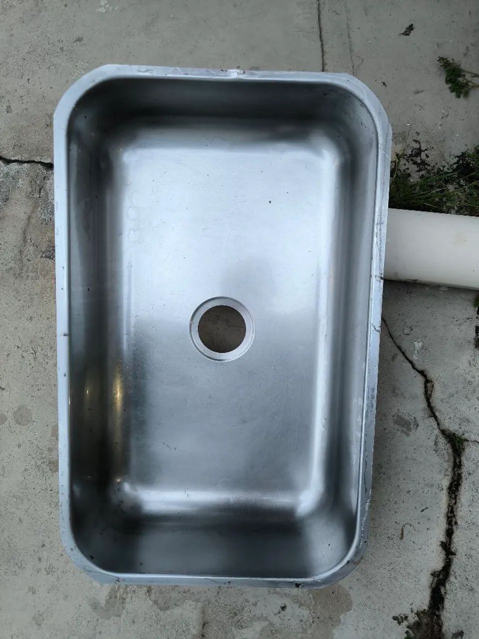 Pia Cozinha Inox 56cm x 36 x 13 cm interno