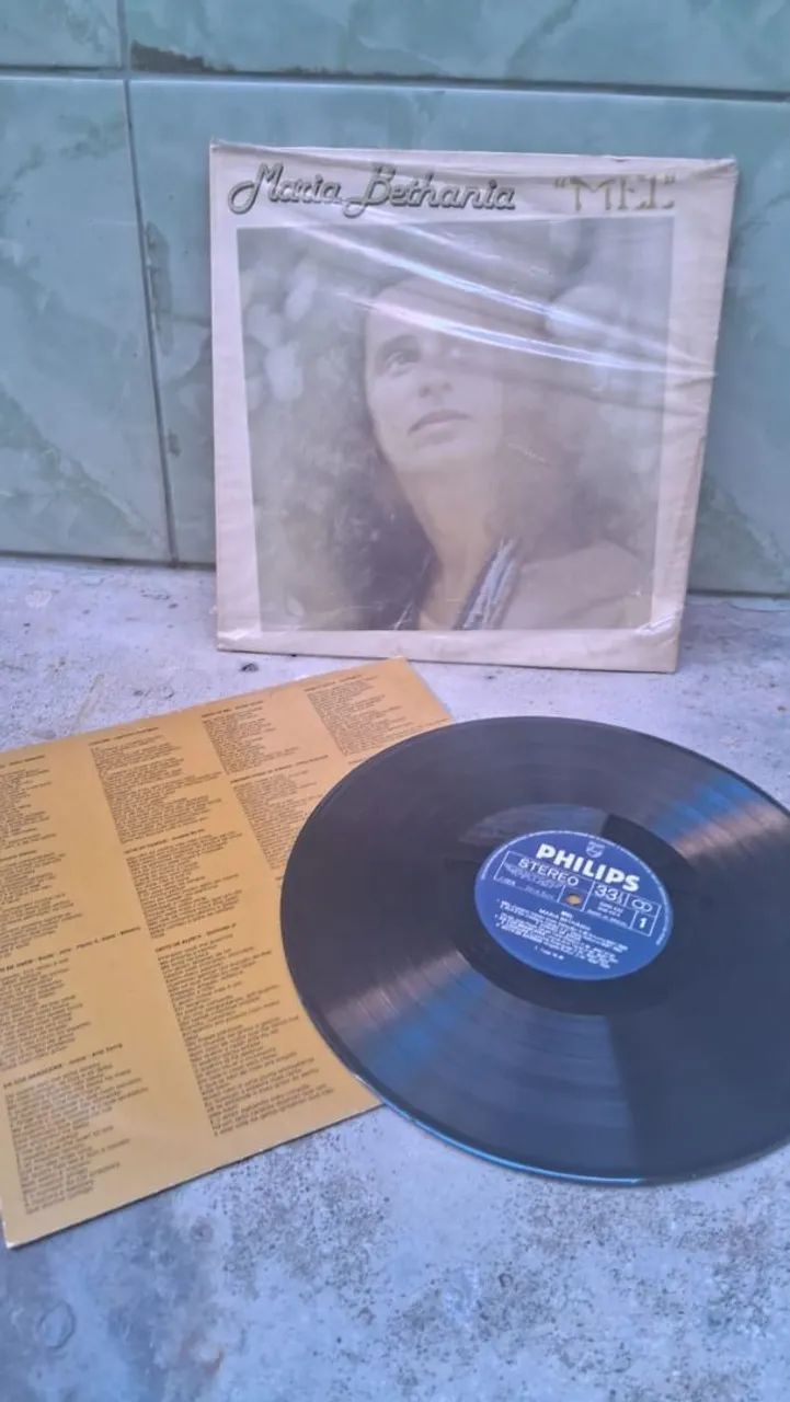 Disco vinil LP Maria Bethania Mel  - Foto 4