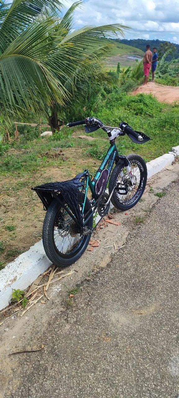 Bike aro 20 com deore 6100 - Foto 3