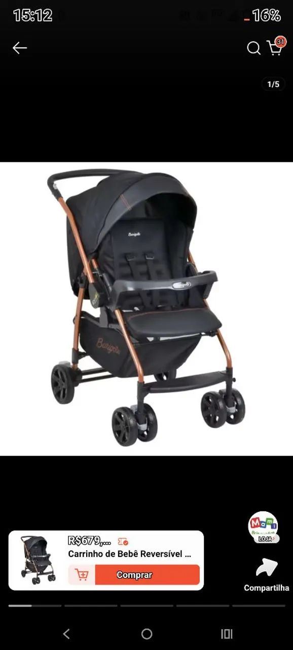 Carrinho d Bebê 