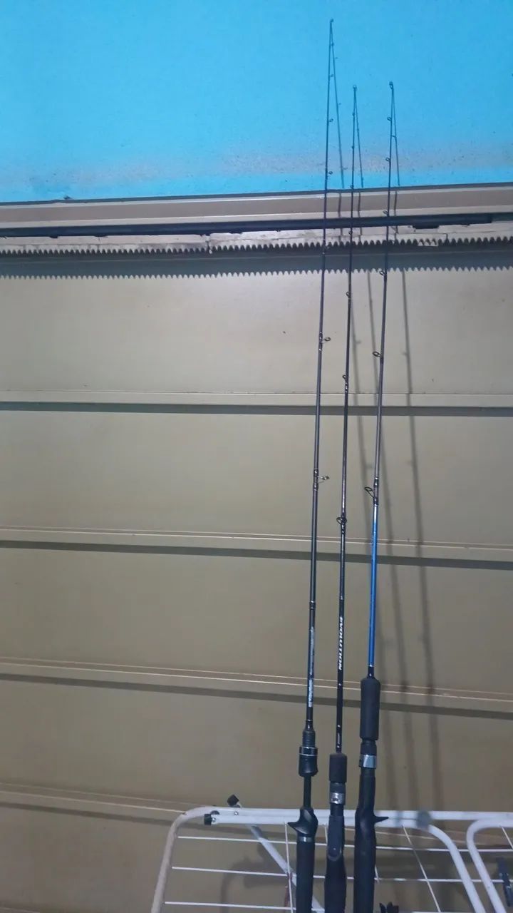 Vara de pesca  caretilha 