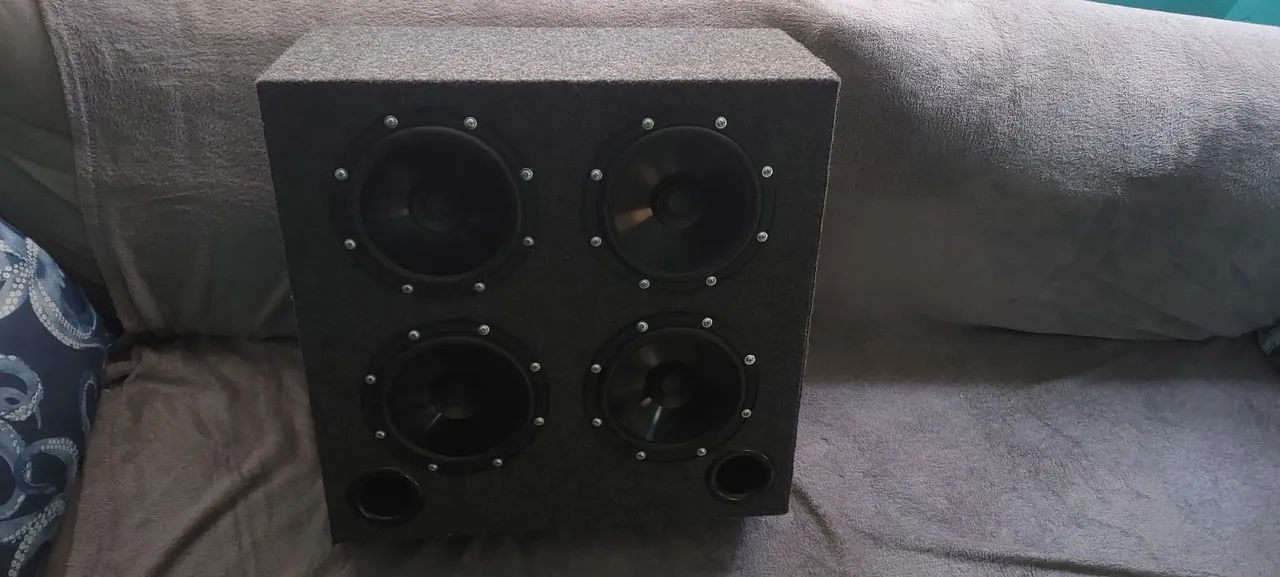 Caixa de som passiva com 4 de 6 polegadas da Bomber - Foto 2