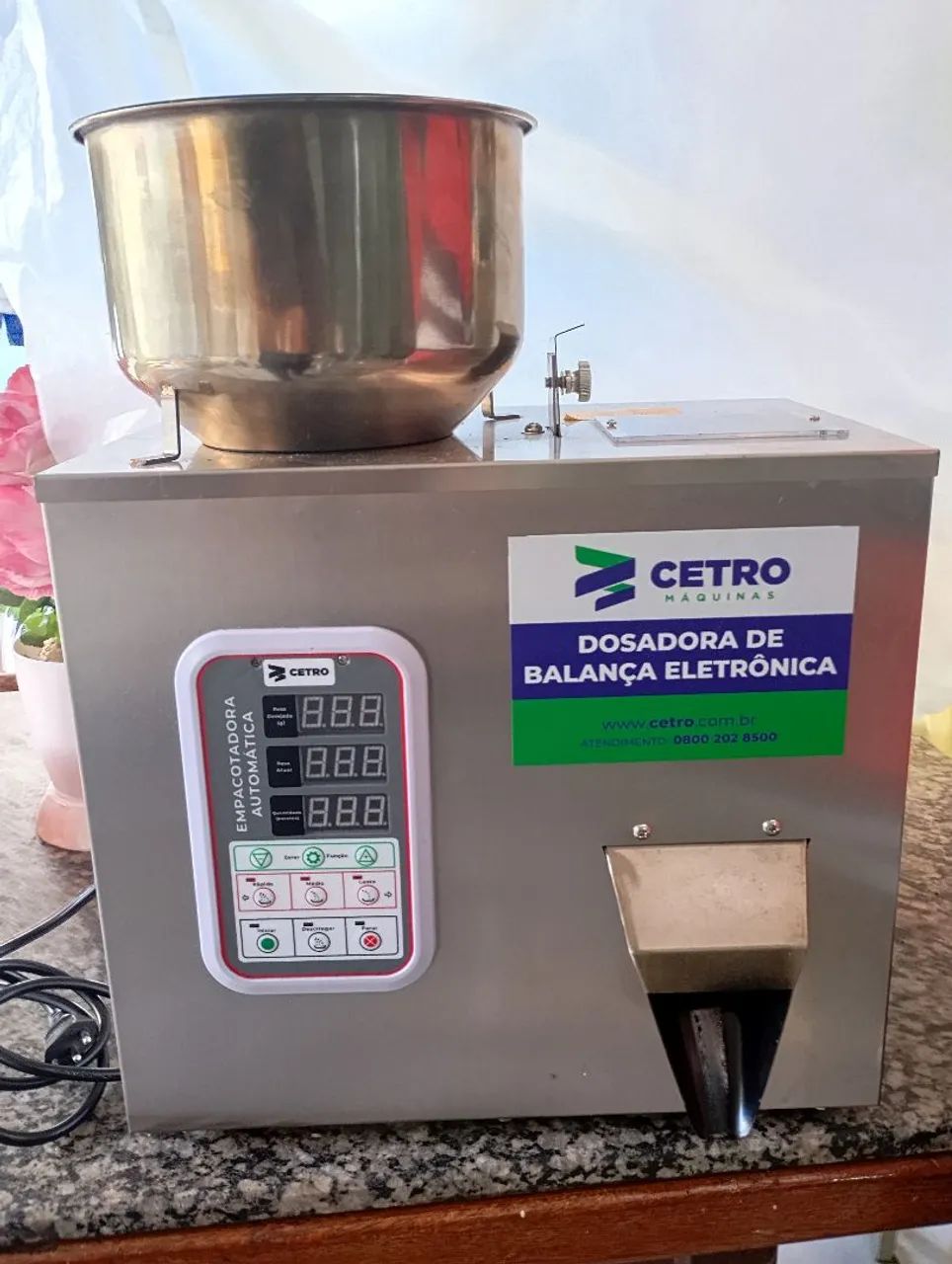 Balança dosadora eletrônica 