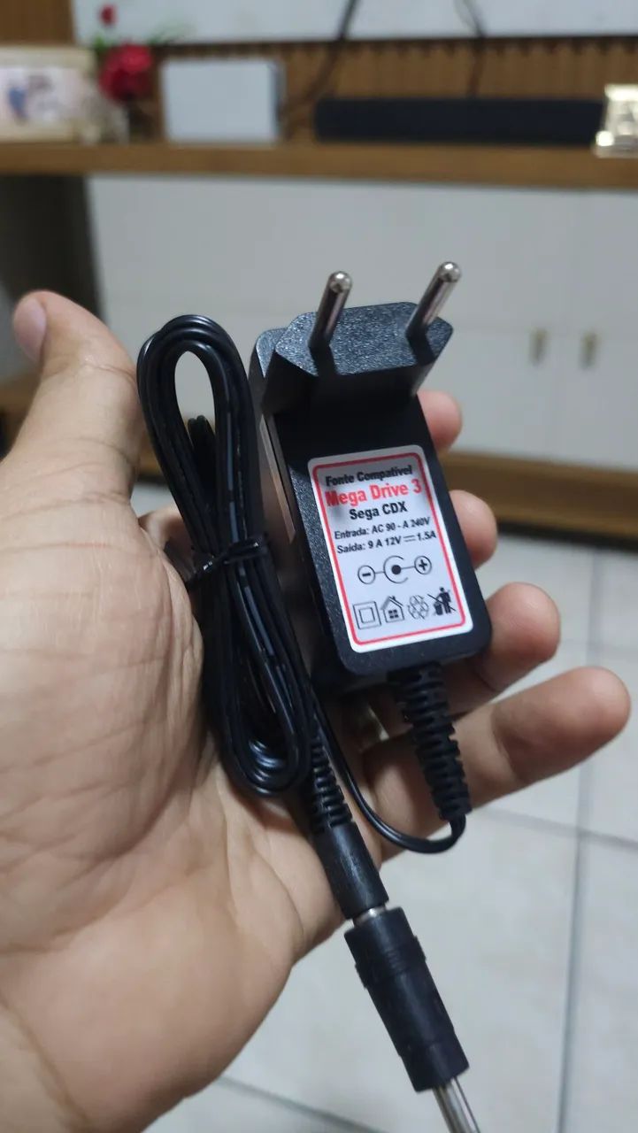 Fonte Bivolt Mega Drive 3 Sega CDX 9-12V - Foto 4