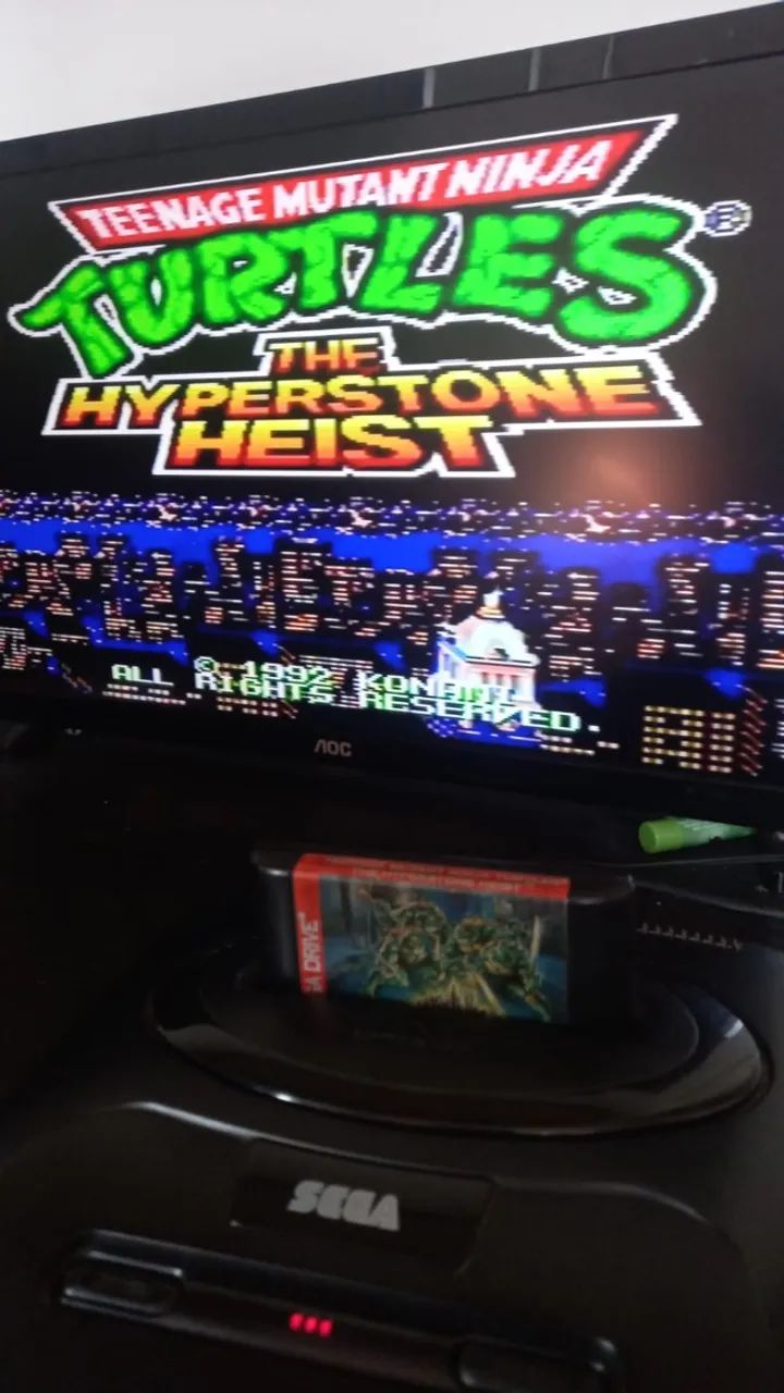 TMNT The Hyper Stone Heist - Mega Drive - Foto 4