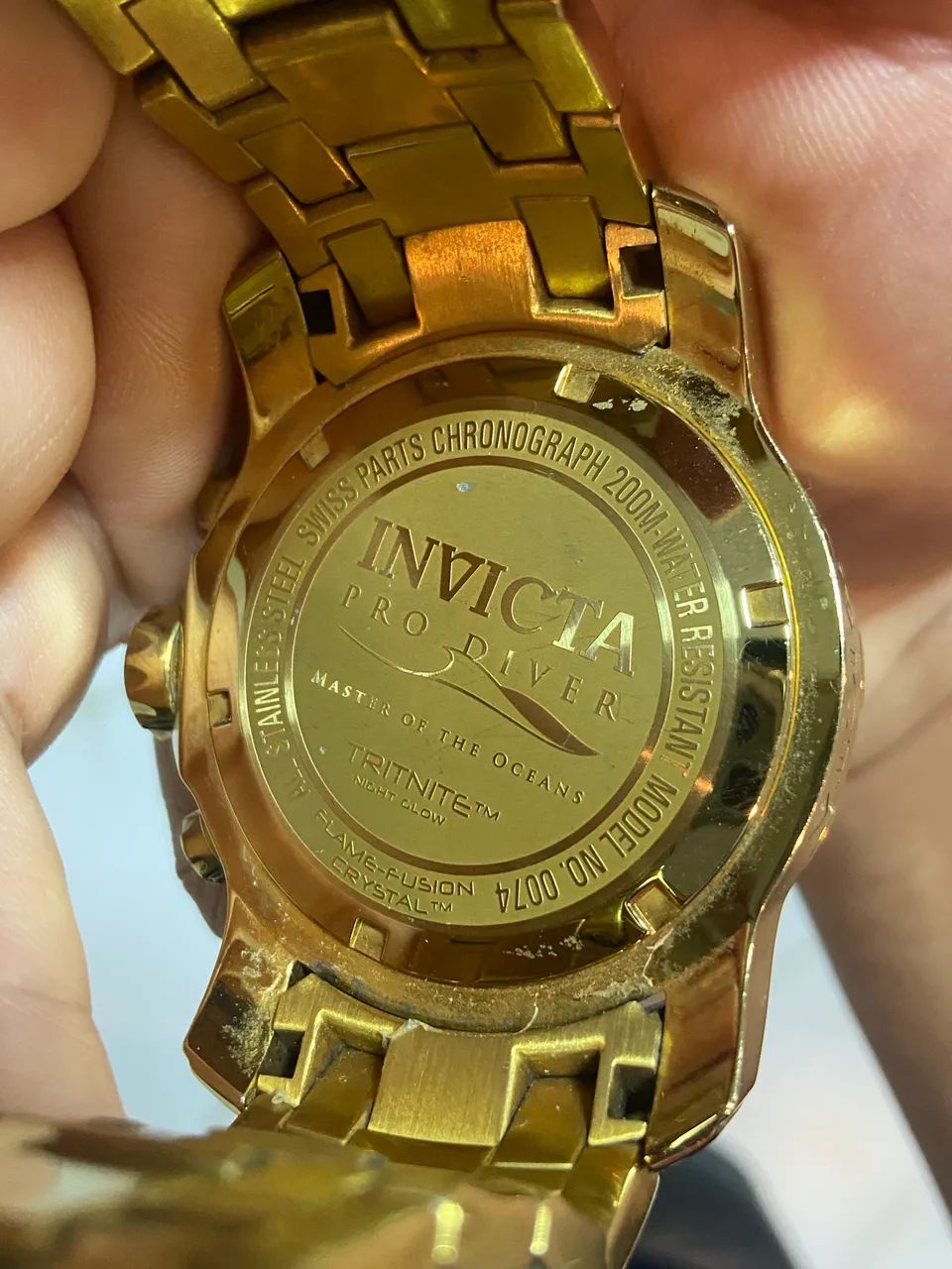 Invicta Pro Diver Scuba Gold - Foto 2