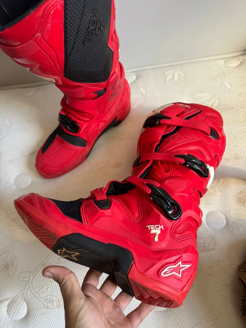 Bota Alpinestars Tech 3 Motocross Trilha Enduro Velocross