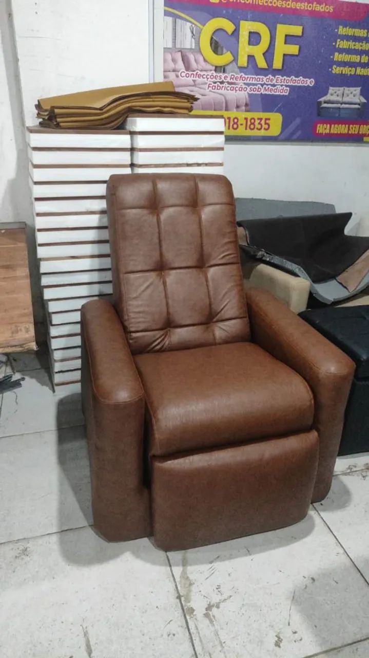Poltrona do papai nova nova sem uso  - Foto 2