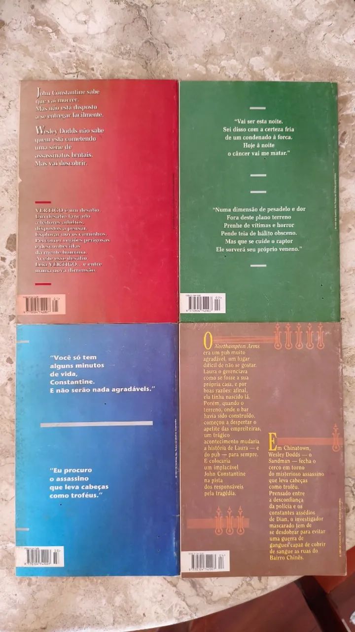 HQs Vertigo Hellblazer John Constantine Wesley Dodds (1, 2, 3 e 4) - Foto 2
