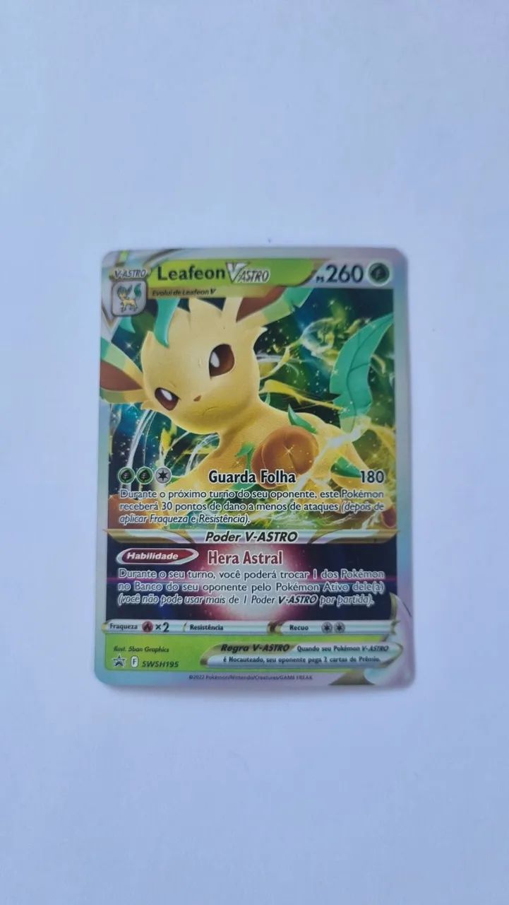 Carta Pokémon Leafeon VASTRO ? Original - Foto 2