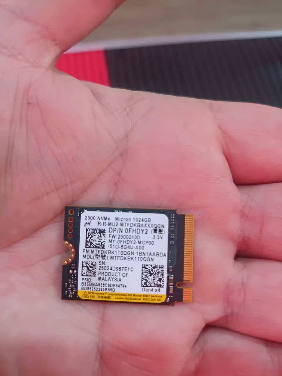 Micro NVME Gen 4 - 1 terá  - Foto 3