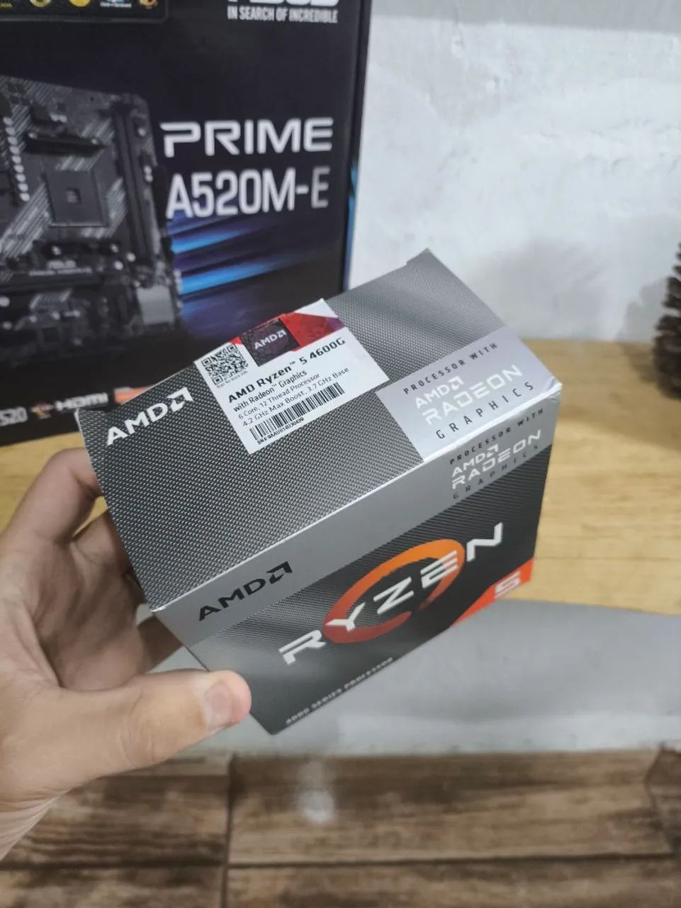 Placa mãe com processador Ryzen 5 com placa de vídeo integrada  - Foto 3